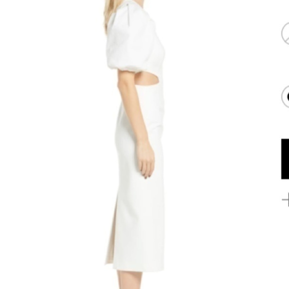 ELLIATT White Suffage Cut Out Dress - Picture 6 of 15